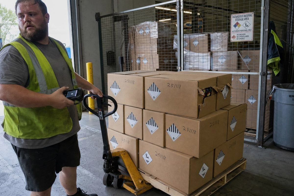 Supplier Repackaging for Approval Working with suppliers to repackage orders for Amazon hazmat approval with correct labeling and SDS (ID#5)