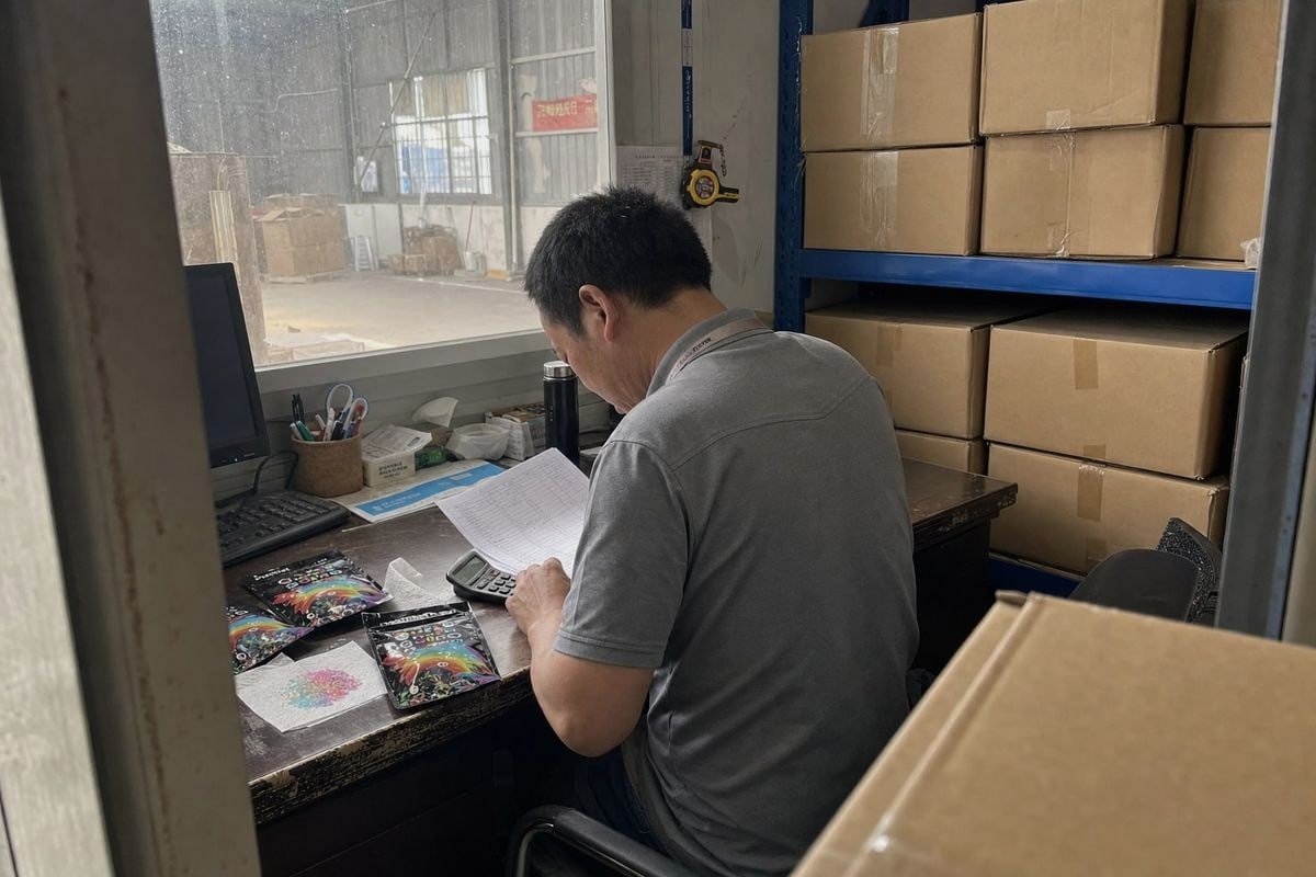 Comparing sea freight and air freight costs for FBA inventory age of Magic Fire Powder (ID#1)