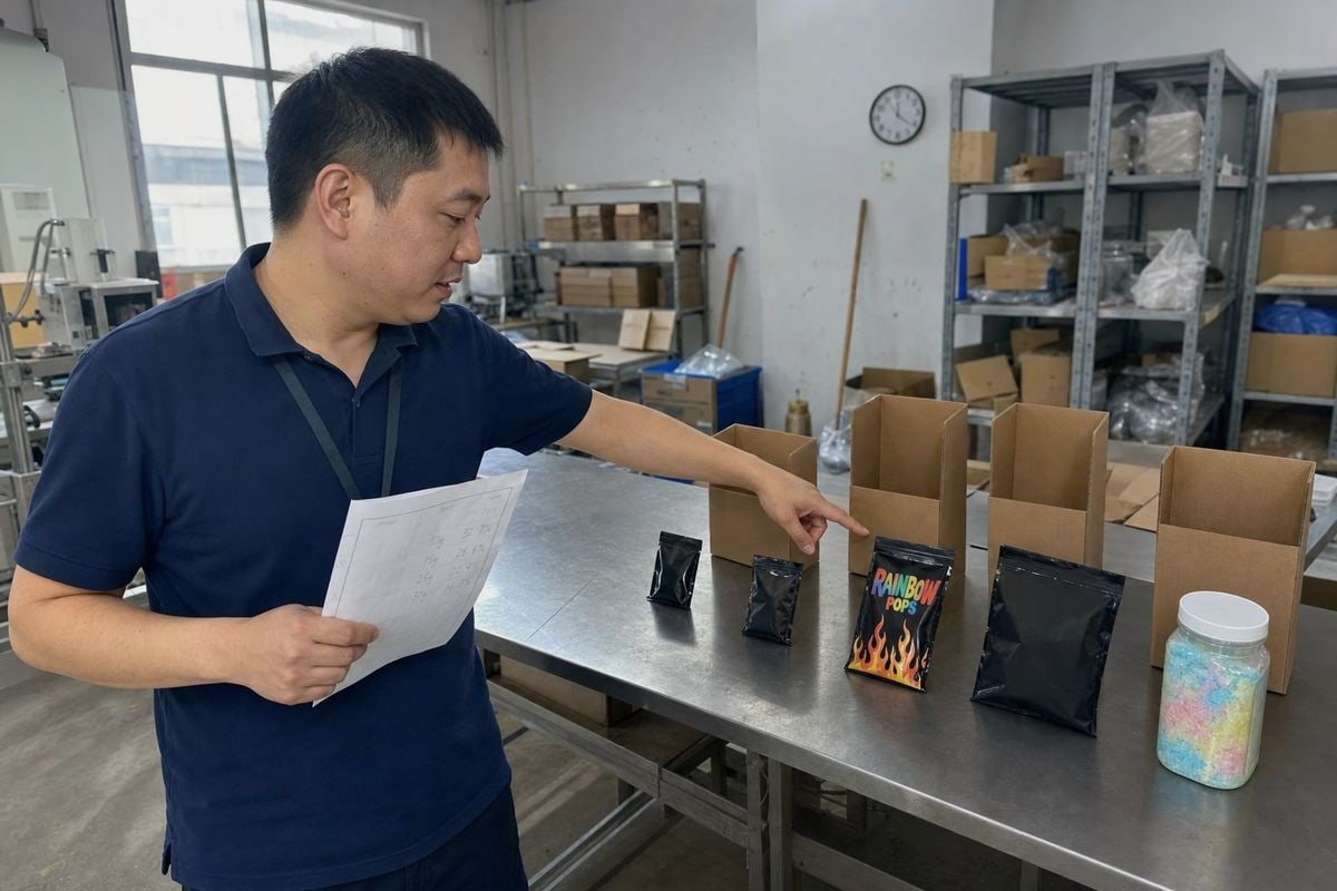 Calculating order quantities across magic fire powder package sizes using historical size curves (ID#2)