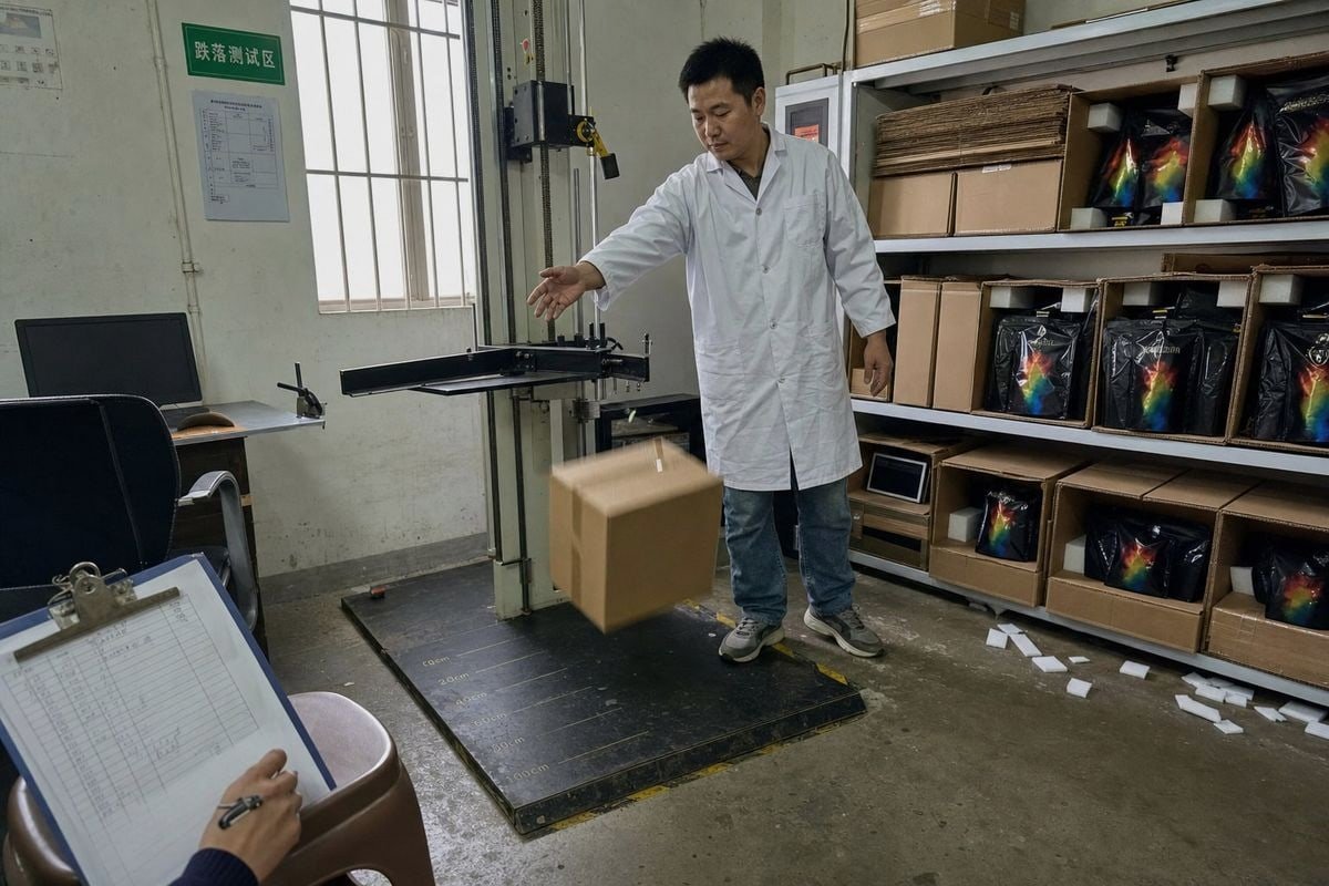 Certifications and test reports confirming packaging meets shipping standards (ID#4)