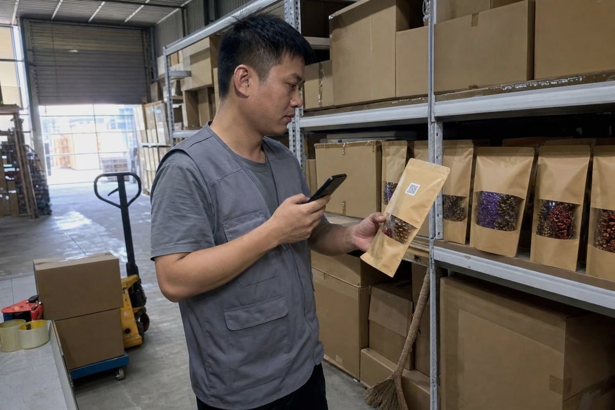Verifying supplier labeling accuracy through sample approval and mass production QC checks (ID#4)