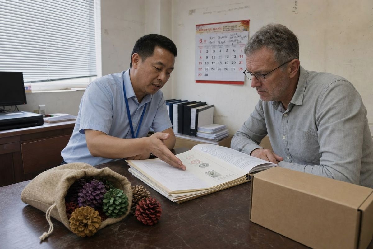 Third-party lab certifications like SGS and Intertek validate pine cone combustion test reports (ID#2)