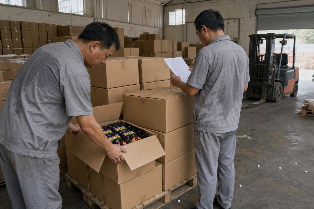 Hazardous shipping restrictions affecting Magic Fire Powder product listing rollout (ID#1)