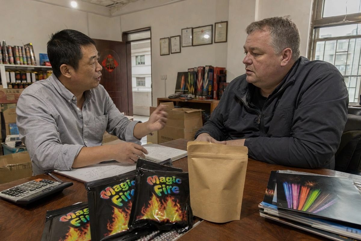 Setting gross margin between wholesale and retail price for Magic Fire Powder (ID#1)