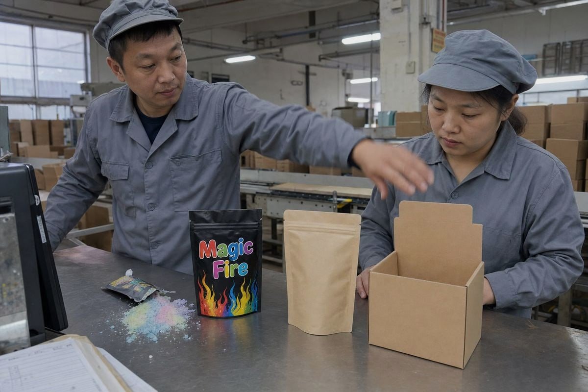 Wholesale price range for certified color-flame powder from manufacturers (ID#3)