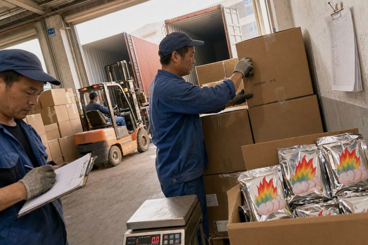Customs classification differences between color-flame powder and traditional fireworks explained (ID#4)