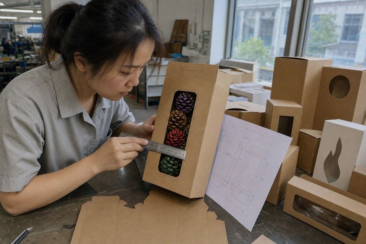 Optimal window shapes and sizes highlighting flame colors while preserving box strength (ID#3)