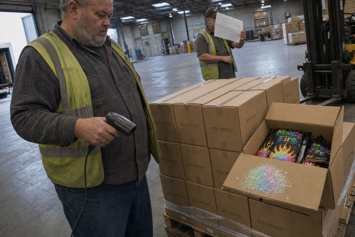 Anti-Resale Packaging Safeguards Packaging and labeling safeguards preventing cross-border resale of color-flame products (ID#5)