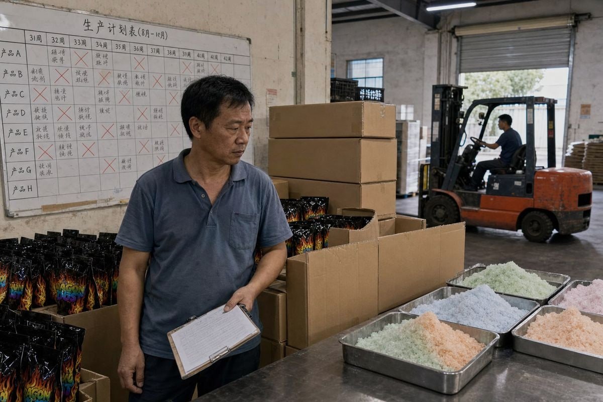 Guide to managing Magic Fire powder supplier delays and capacity constraints before peak season (ID#1)