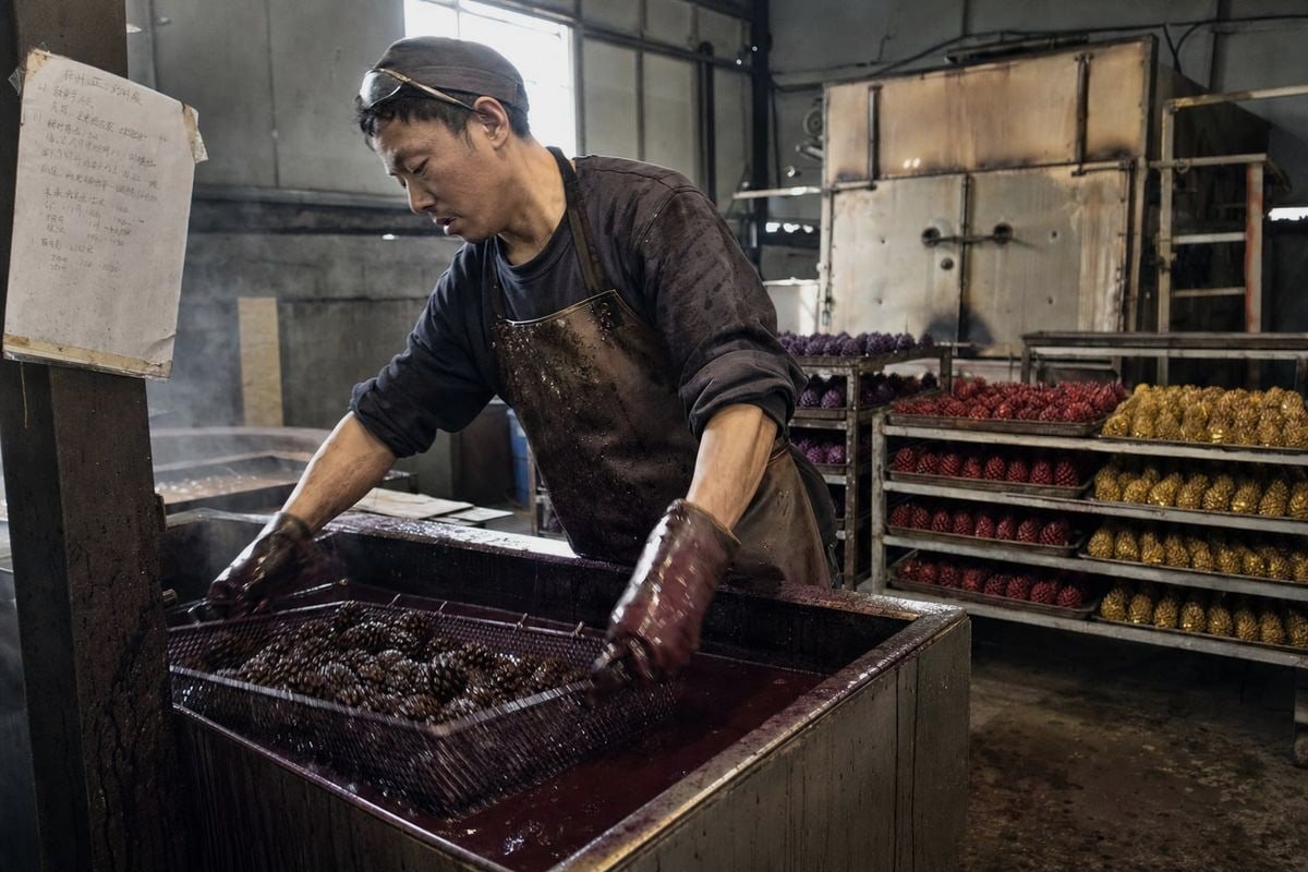 Heat treatment and chemical impregnation standards to avoid phytosanitary inspection issues with pine cones (ID#3)