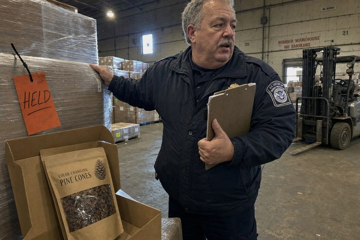 Fumigation and certification requirements for importing pine cones from China (ID#1)