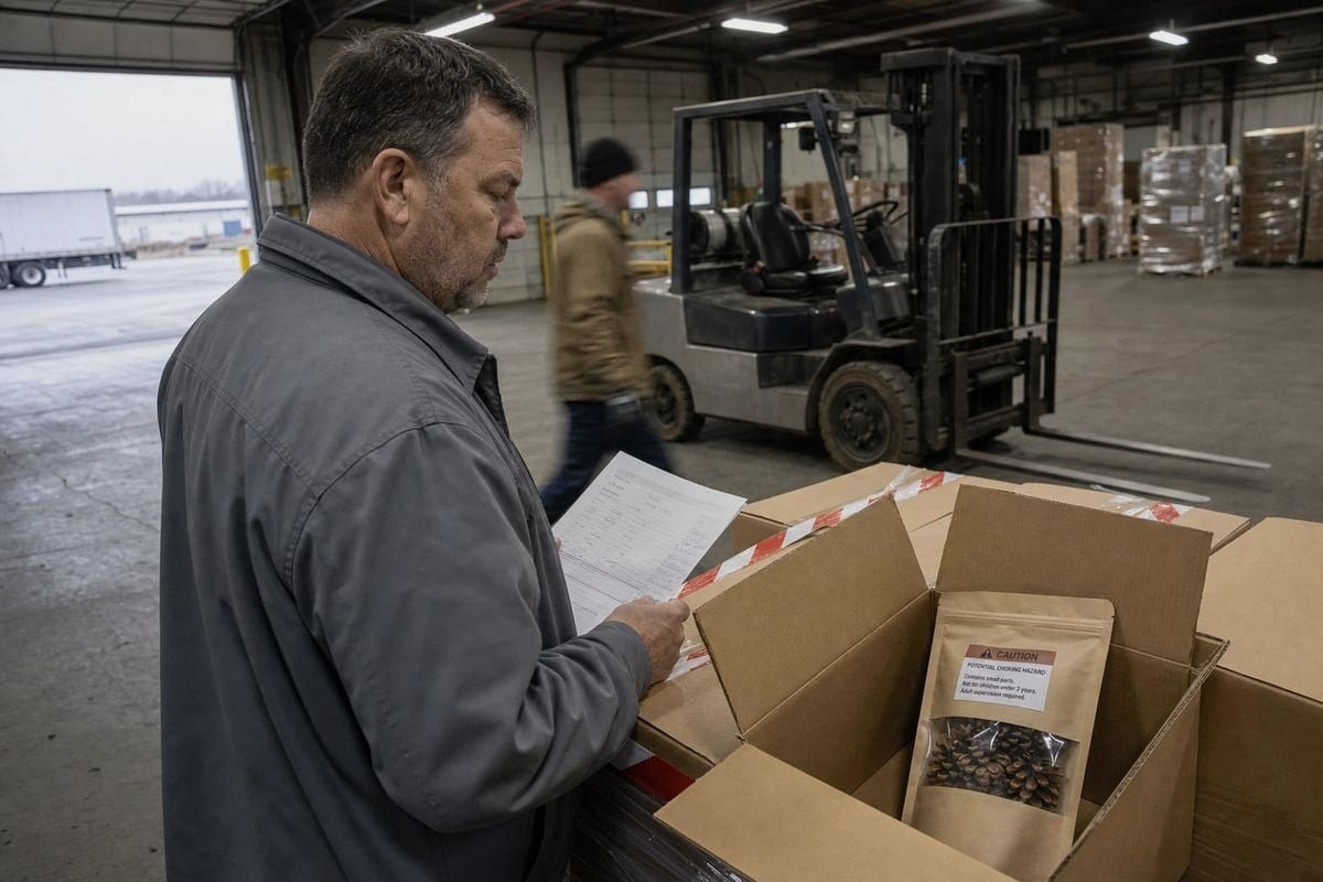FHSA labeling and recall duties for private label fireplace pine cone importers (ID#1)