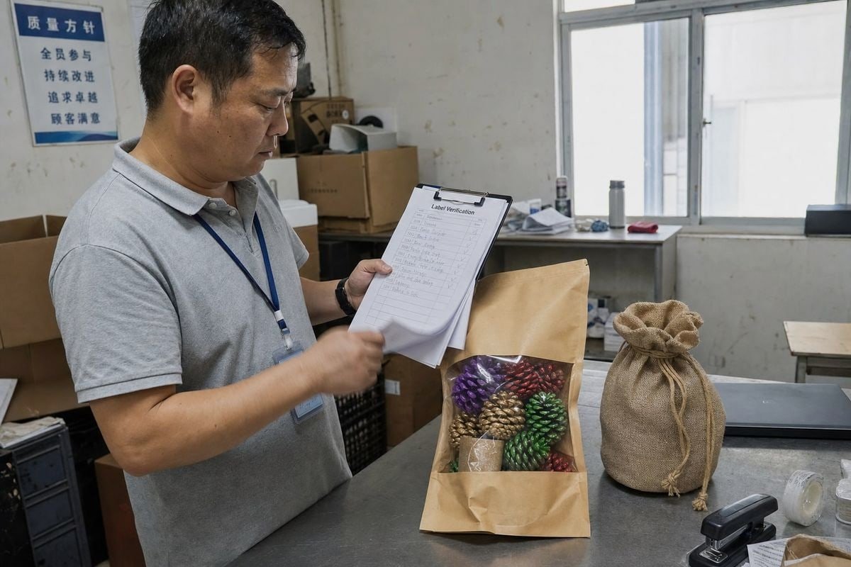 Guide to verifying FHSA warning label compliance for fireplace pine cone suppliers (ID#1)