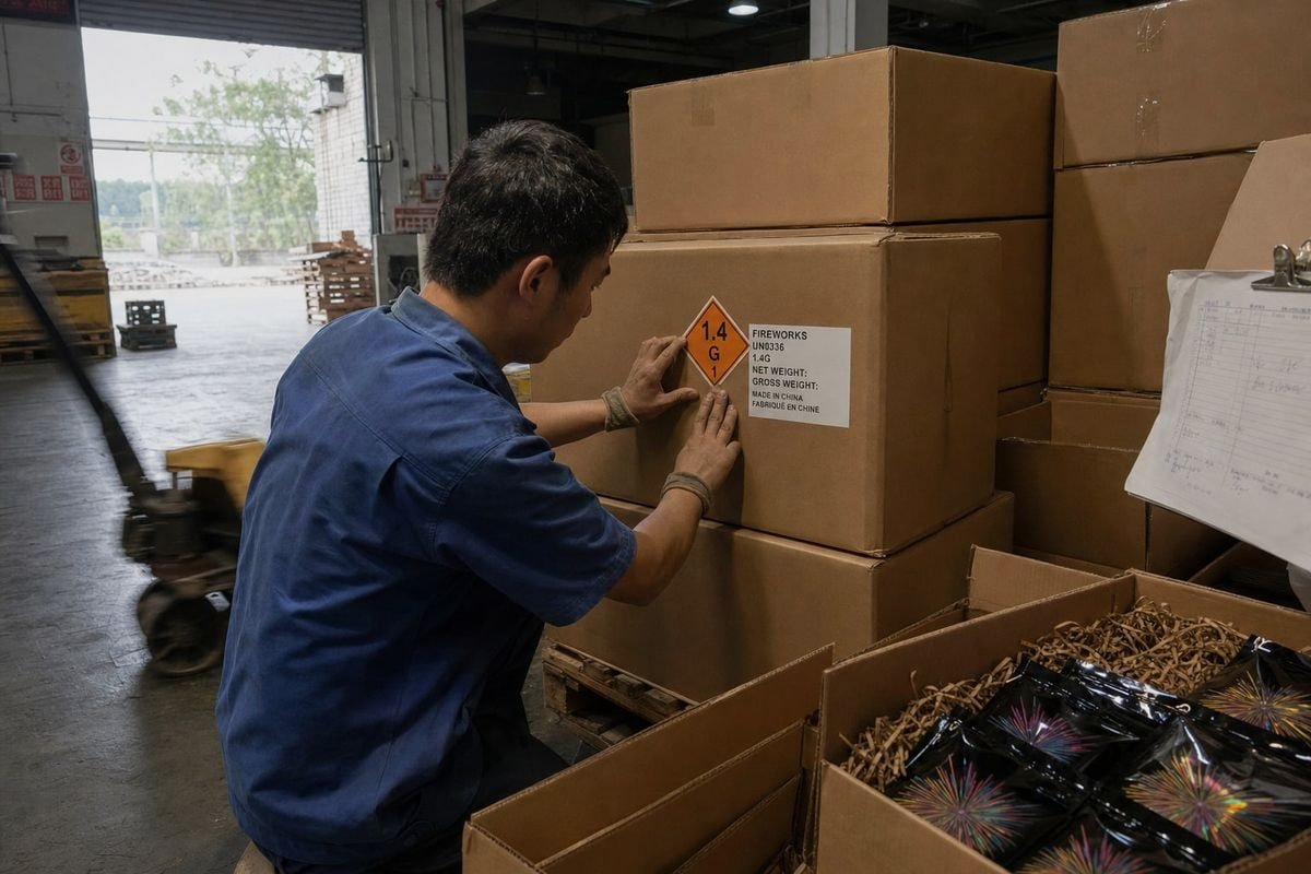 Bilingual hazard labels, shipping documents, and Amazon compliance approval required (ID#3)