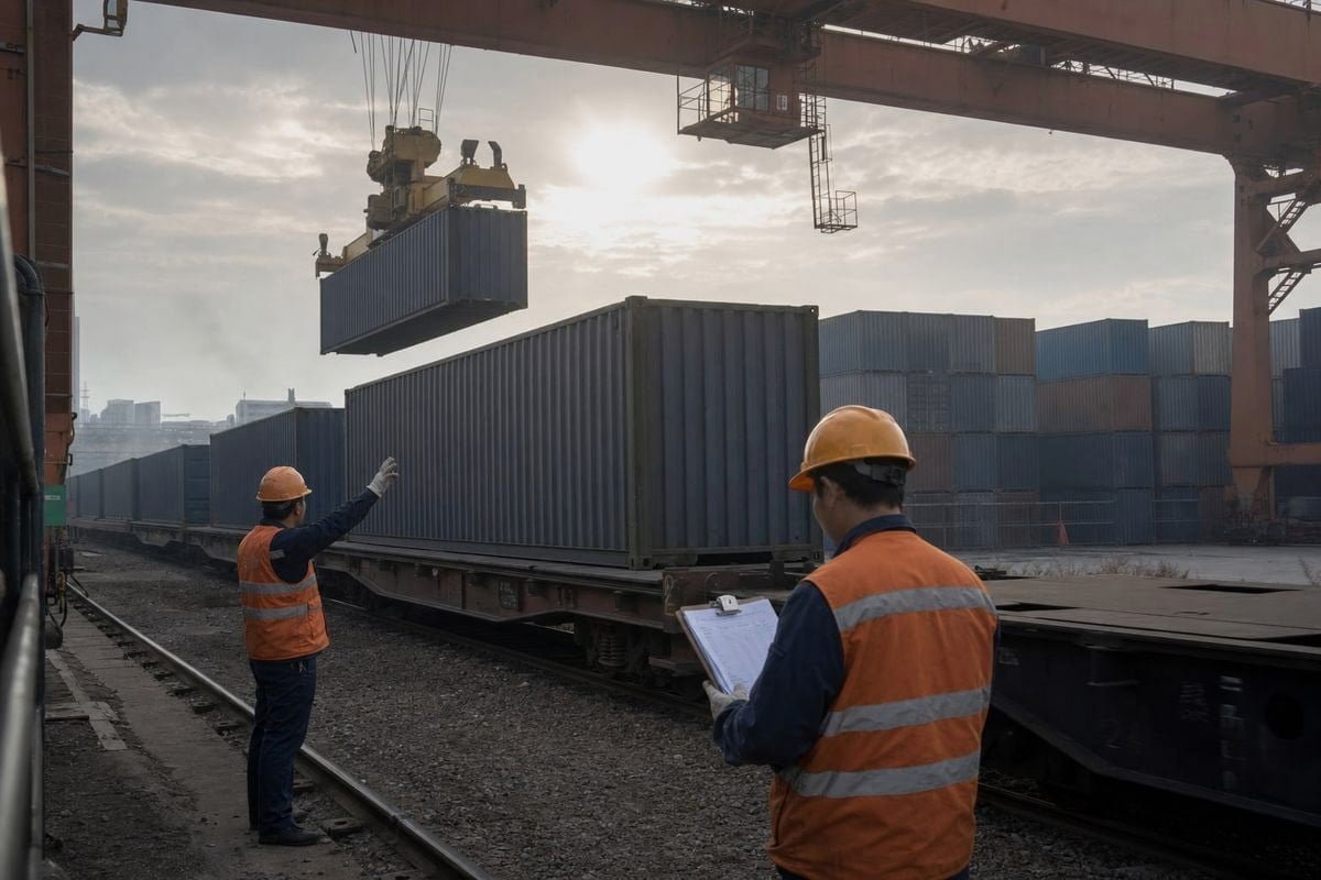 Shipping Transit Times Transit time comparison for sea freight and rail shipping to European warehouses (ID#3)