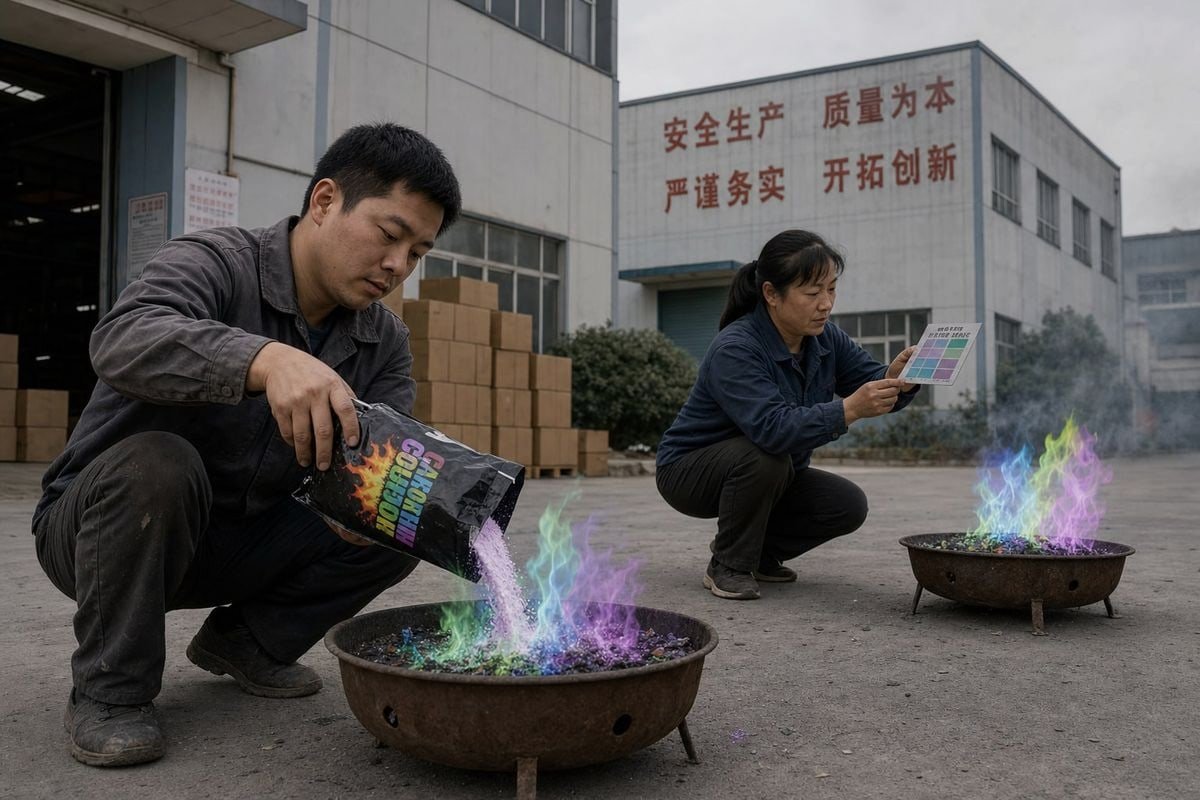 OEM/ODM Support Comparison OEM and ODM private-label flexibility differences among global magic fire powder suppliers (ID#5)