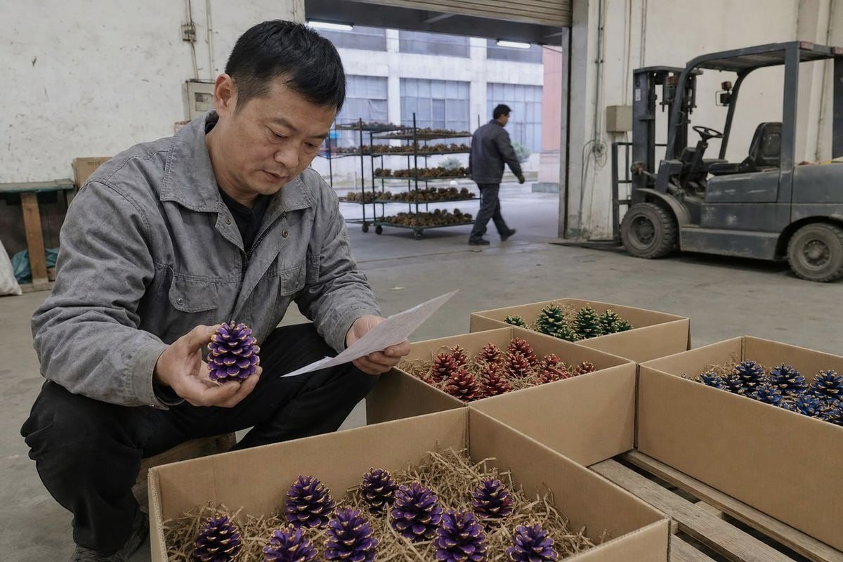 Comparison of one-time inspection versus on-site supervision for pine cone orders (ID#1)