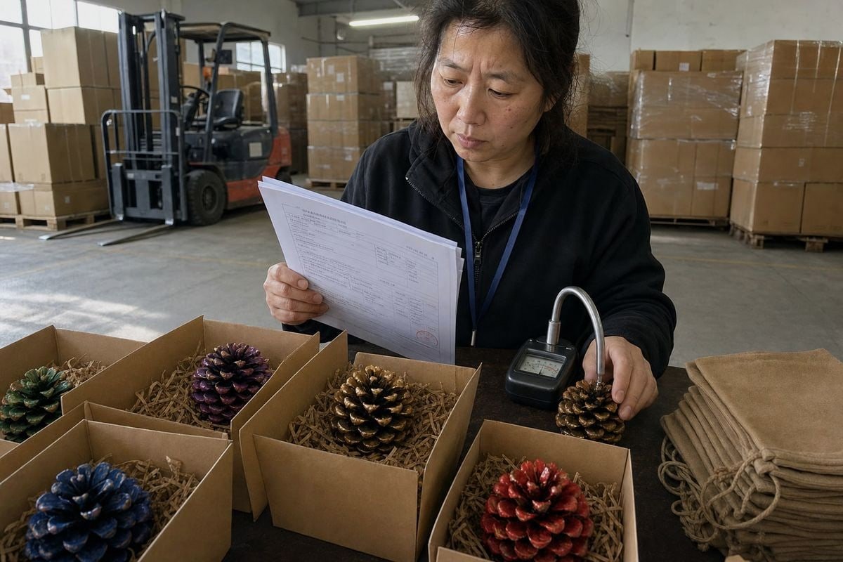 Pine Cone Inspection Certifications Key certifications to request during a one-time pine cone inspection process (ID#2)