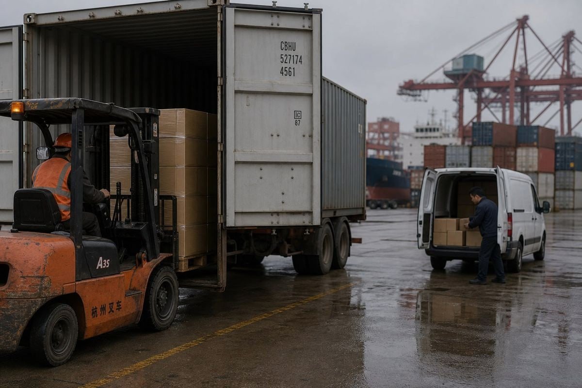 Sea vs Air Freight Comparing sea freight pre-stock versus air freight replenishment for Magic Fire Powder cost efficiency (ID#2)